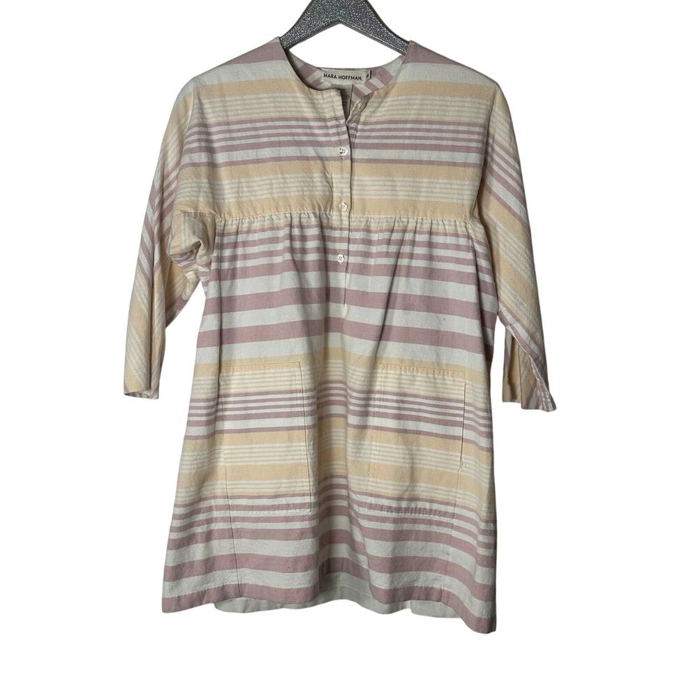 Mara Hoffman Striped Cotton Dress